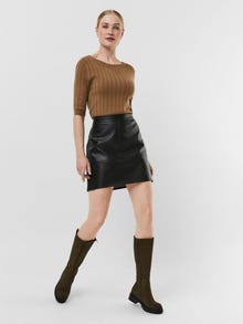 Vero Moda VMMINNA Pullover -Tigers Eye - 10256414