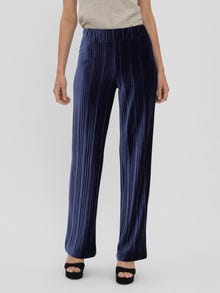 Vero Moda VMKAMMIE Trousers -Peacoat - 10256418