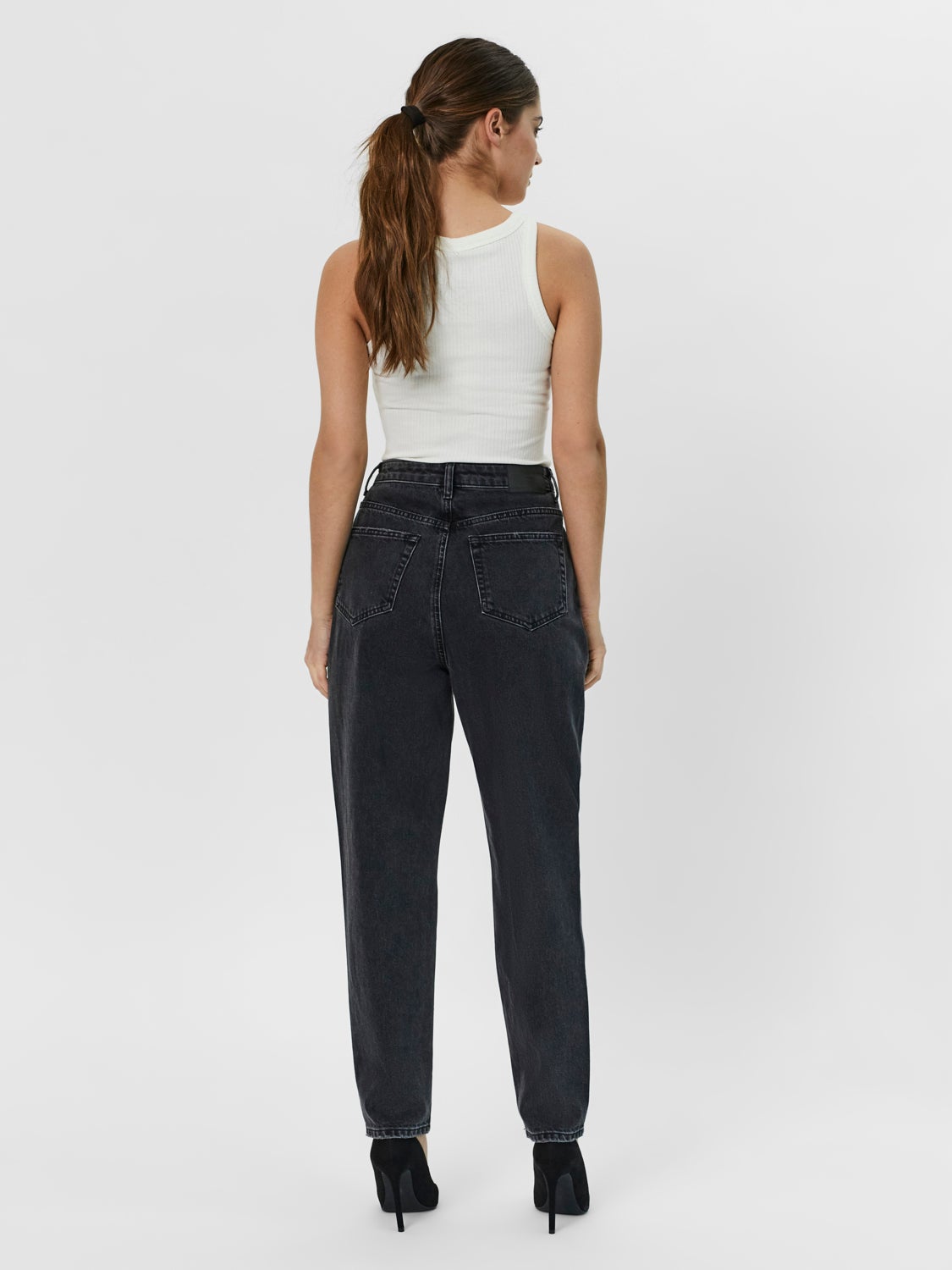 vero moda high waist mom jeans