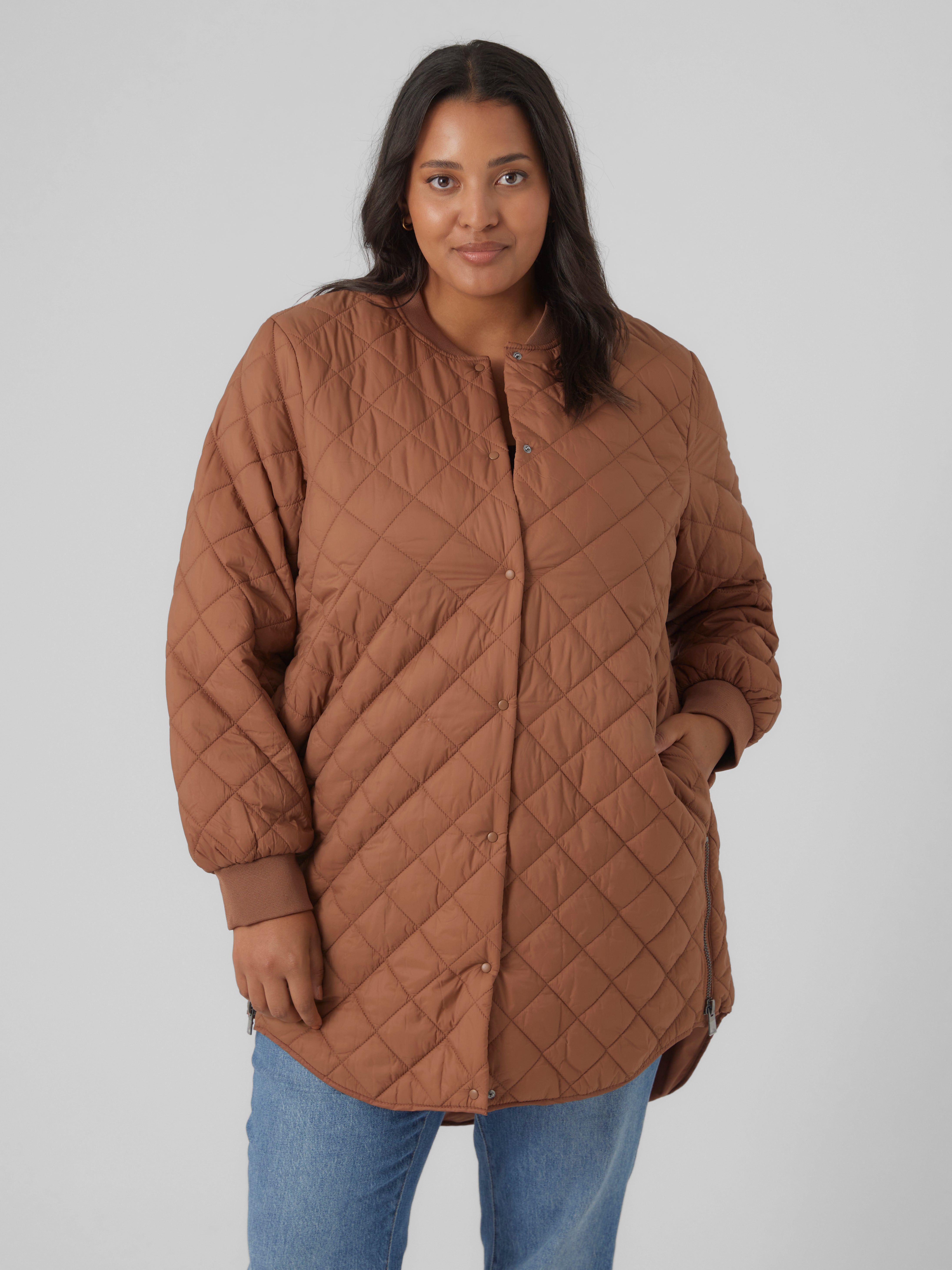 High stand-up collar Coat with 25 