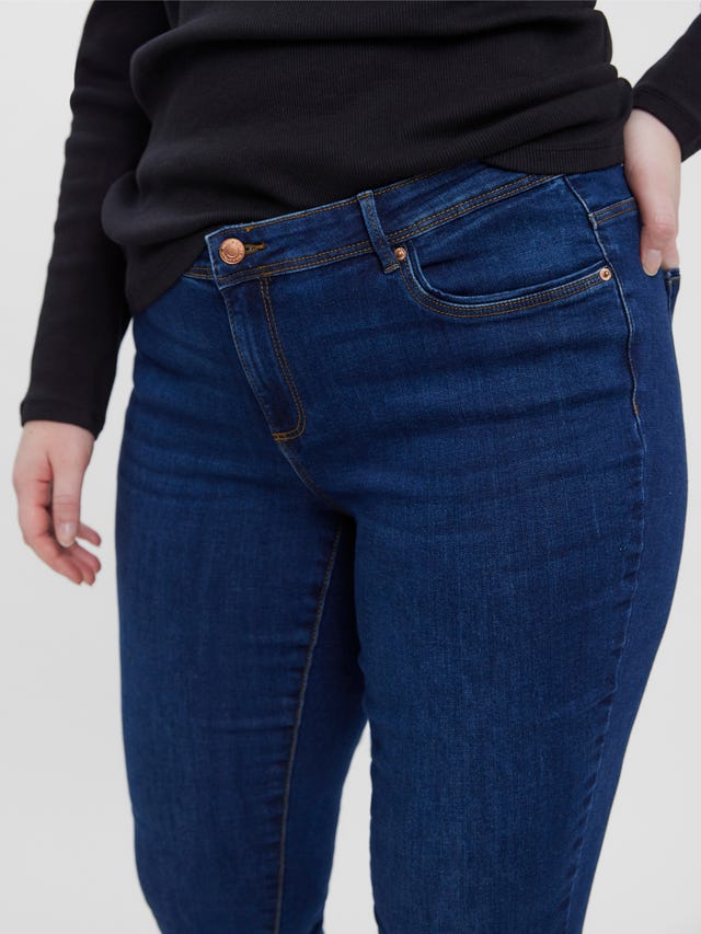 Vero Moda VMTANYA Mid rise Skinny Fit Jeans - 10256590