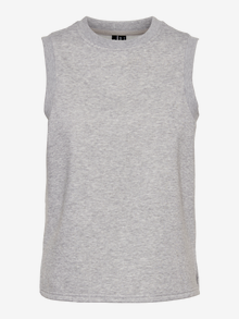 Vero Moda VMNATALIE Top -Light Grey Melange - 10257093