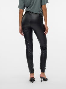 Vero Moda VMGANA Średnia talia Getry -Black - 10257164