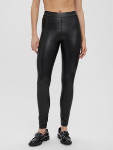 Vero Moda VMGANA Średnia talia Getry -Black - 10257164