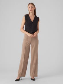 Vero Moda VMBECKY Pantalones -Silver Mink - 10257168