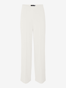 Vero Moda VMBECKY High rise Trousers -Snow White - 10257168