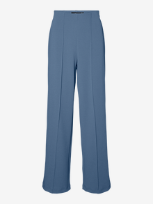 Vero Moda VMBECKY High rise Trousers -Coronet Blue - 10257168