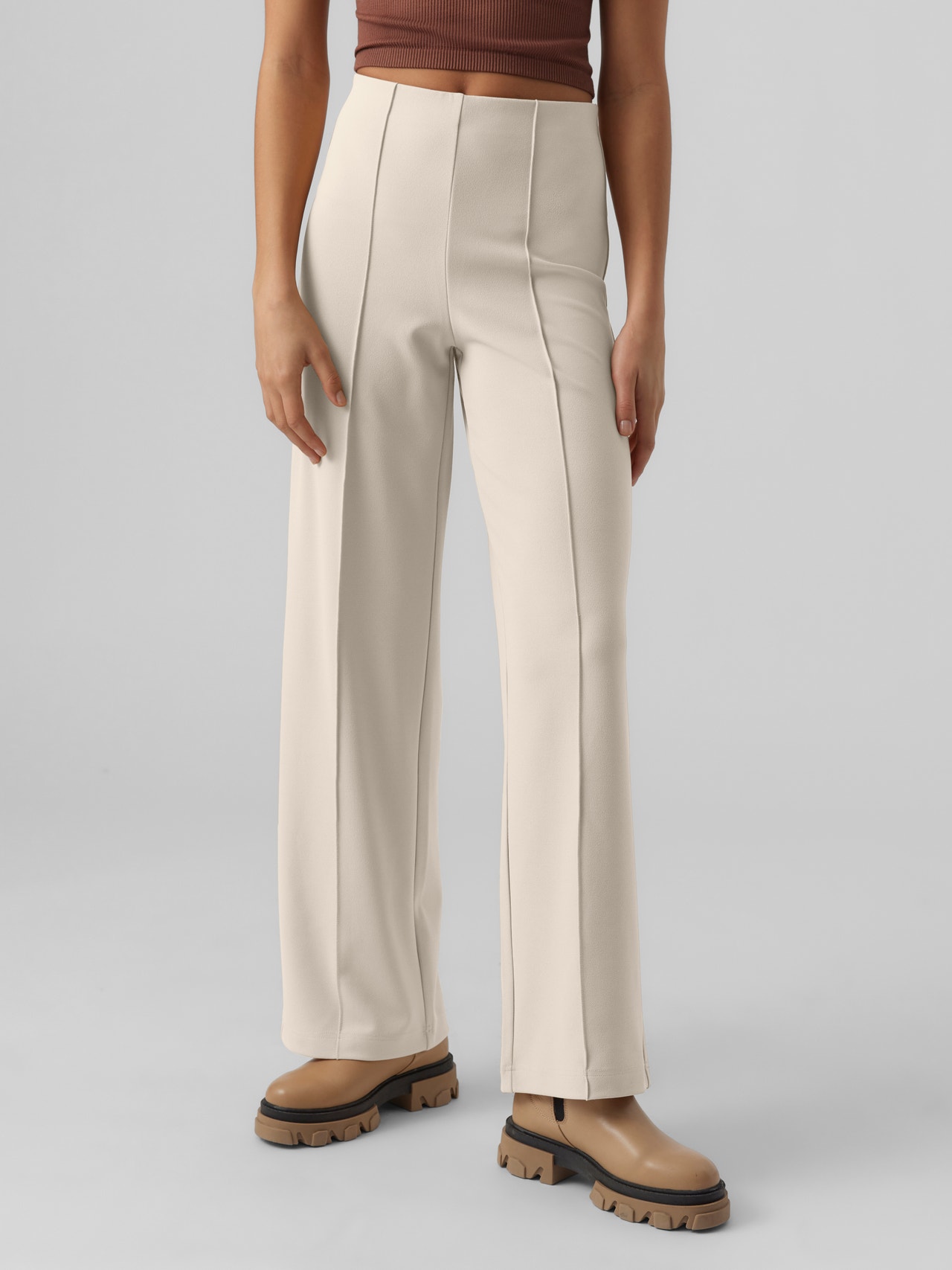 Vero Moda VMBECKY Trousers -Birch - 10257168