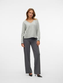 Vero Moda VMBECKY High rise Broek -Grey Pinstripe - 10257168