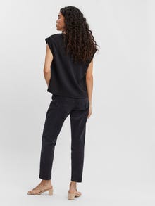 Vero Moda VMSILKY Sweatshirt -Black - 10257332