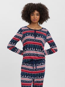 Vero Moda VMXMAS Μπλούζα -Navy Blazer - 10257409