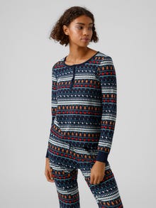 Vero Moda VMXMAS Top -Navy Blazer - 10257409