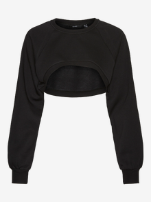 Vero Moda VMAJA Sweatshirt -Black - 10257432