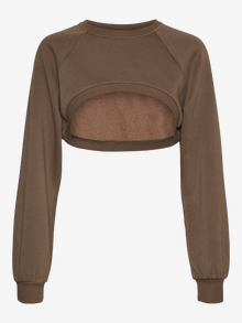 Vero Moda VMAJA Sweatshirt -Fossil - 10257432
