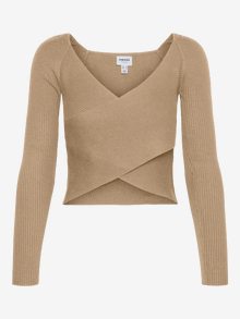 Vero Moda VMSCARLETT Pullover -Travertine - 10257484