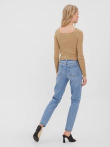Vero Moda VMSCARLETT Pullover -Travertine - 10257484