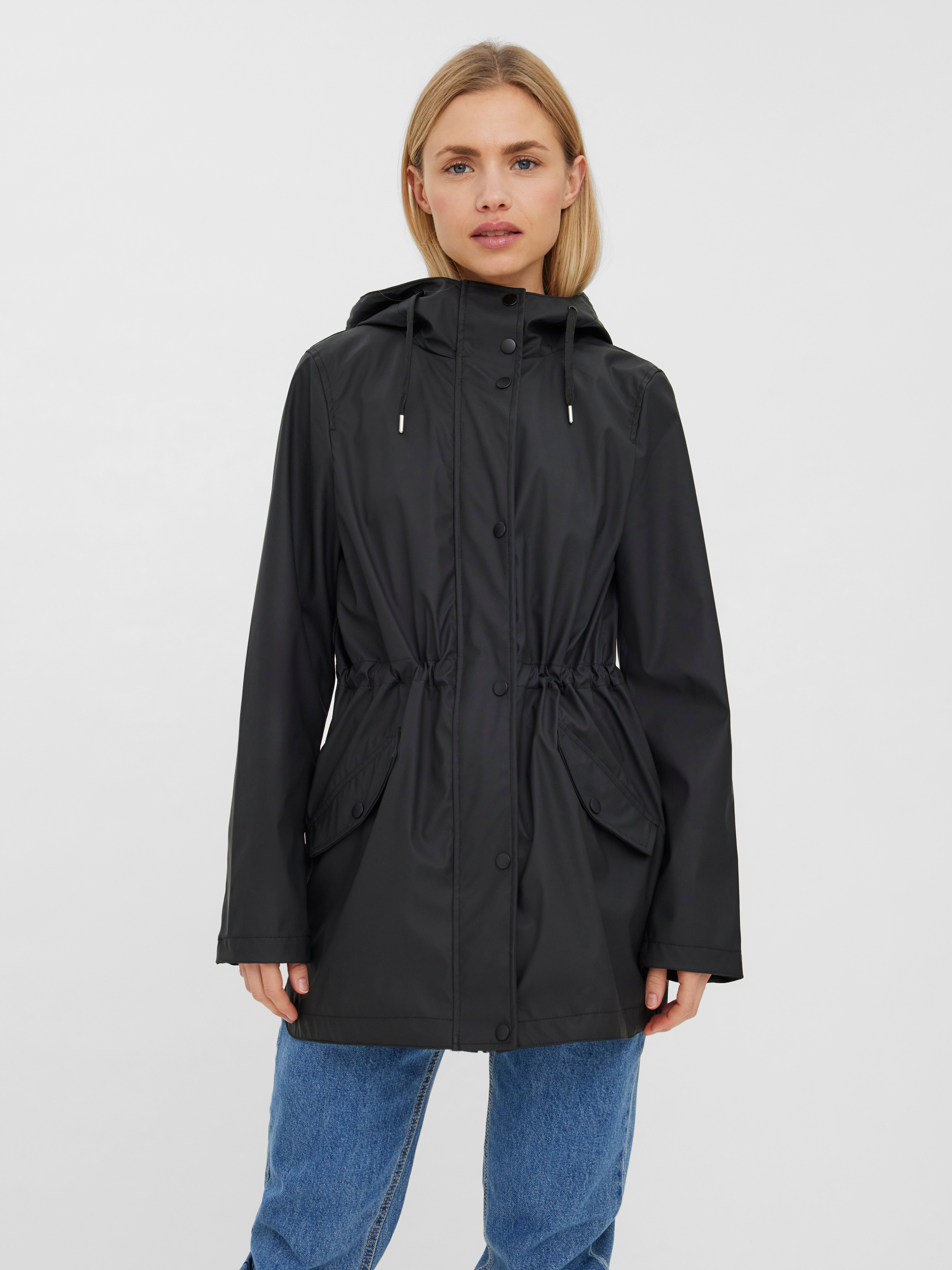 Vero moda deals rain coat