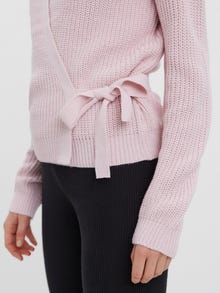 Vero Moda VMLEA Strikket cardigan -Parfait Pink - 10257761
