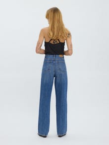 Vero Moda VMREBECCA Vid passform Jeans -Medium Blue Denim - 10257989
