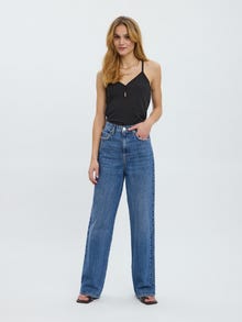 Vero Moda VMREBECCA Vid passform Jeans -Medium Blue Denim - 10257989