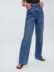 Vero Moda VMREBECCA Vid passform Jeans -Medium Blue Denim - 10257989