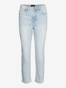Vero Moda Sirge lõige Kõrge värvel Teksad -Light Blue Denim - 10258017