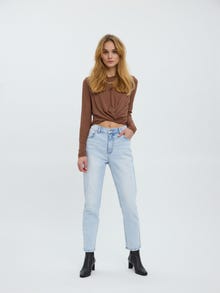 Vero Moda VMBRENDA High rise Straight fit Jeans -Light Blue Denim - 10258017