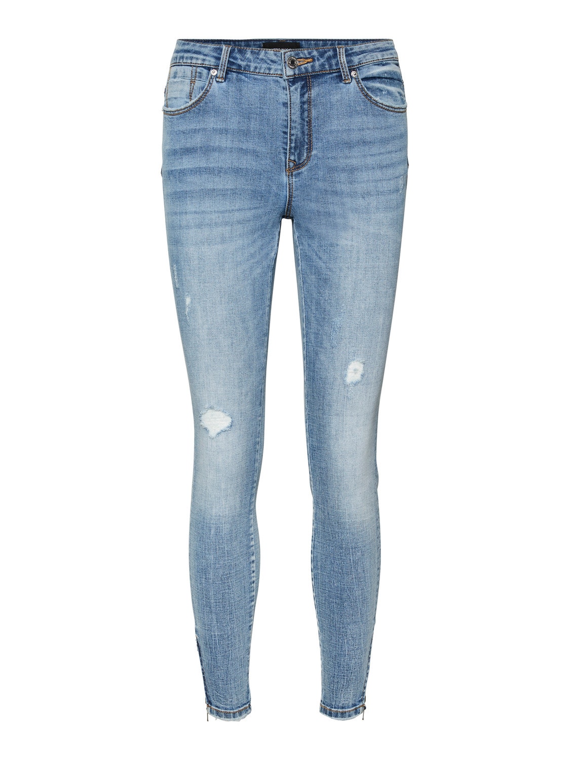 Vero Moda VMTILDE Slim Fit Jeans -Light Blue Denim - 10258087
