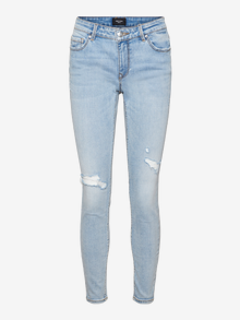 Vero Moda VMLYDIA Low rise Skinny Fit Jeans -Light Blue Denim - 10258092