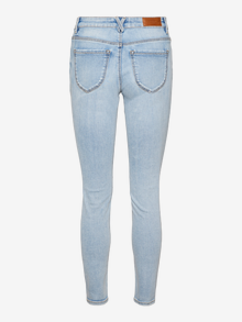 Vero Moda VMLYDIA Low rise Skinny Fit Jeans -Light Blue Denim - 10258092