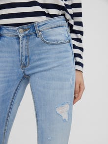 Vero Moda VMLYDIA Low rise Skinny Fit Jeans -Light Blue Denim - 10258092