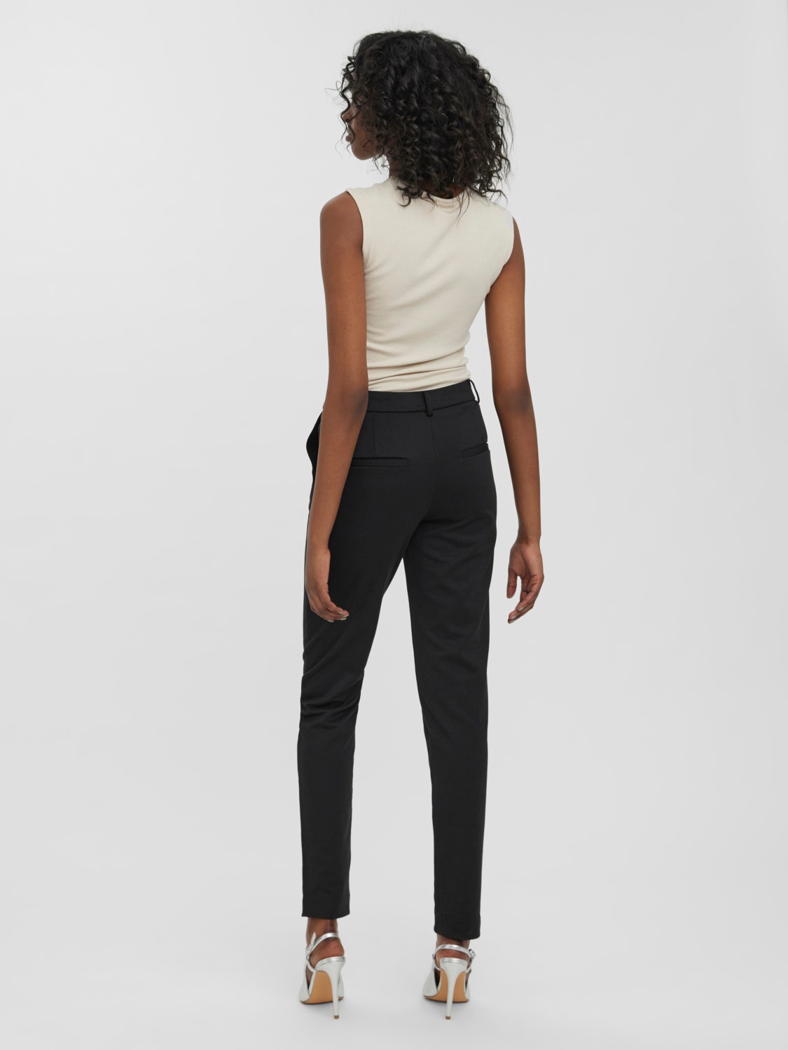 Vero Moda VMLUCCALILITH Trousers -Black - 10258104