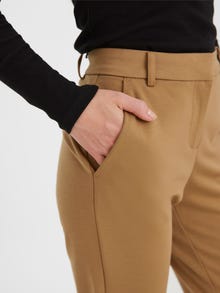 Vero Moda VMLUCCALILITH Medelhög midja Byxor -Tigers Eye - 10258104