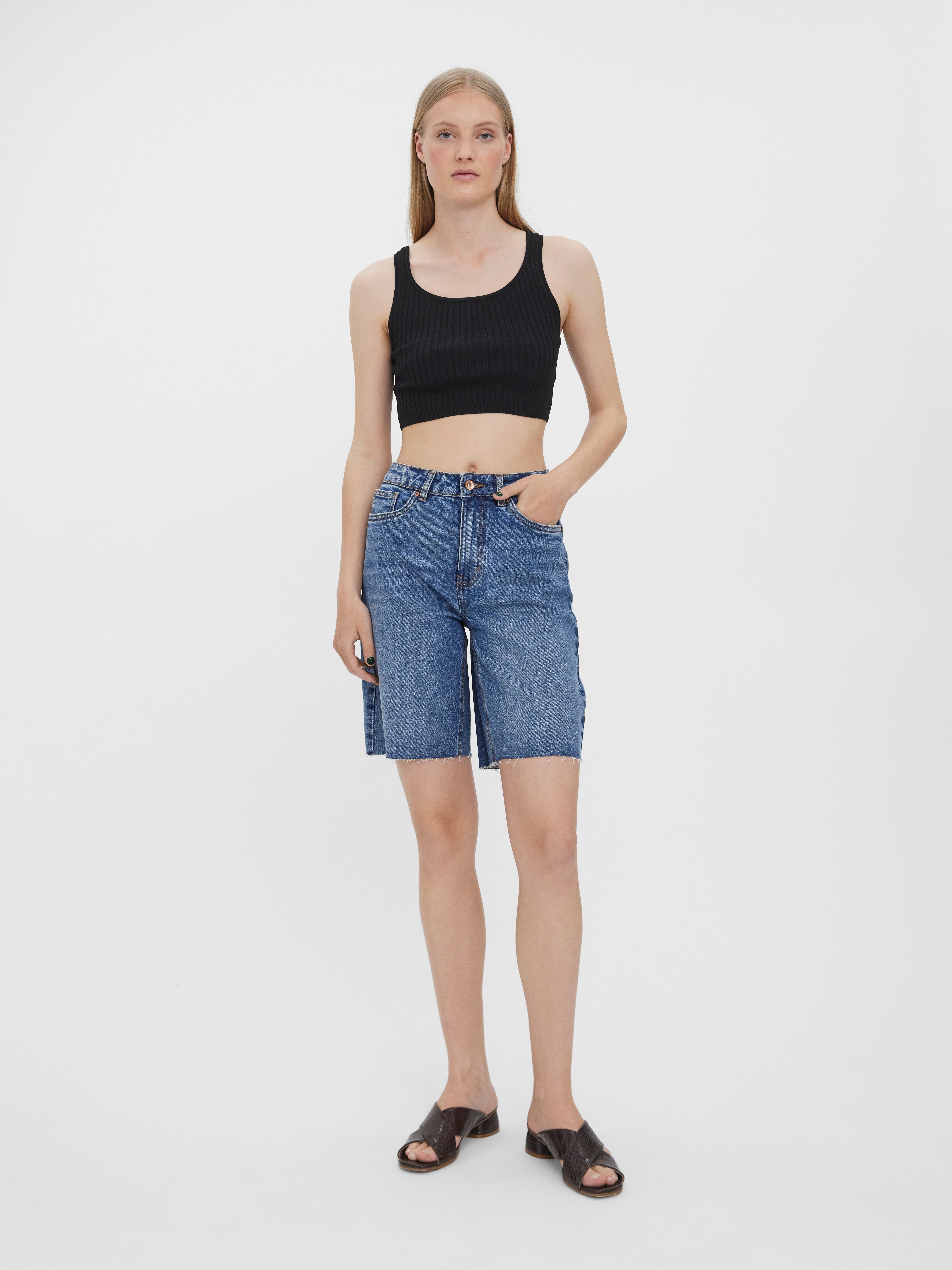 vero moda denim shorts