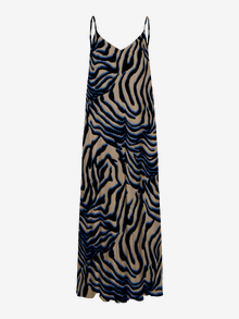 Vero Moda VMSIA Robe longue -Travertine - 10258281