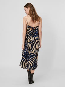 Vero Moda VMSIA Robe longue -Travertine - 10258281