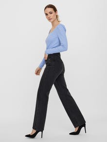 Vero Moda VMKITHY High rise Loose Fit Jeans -Black Denim - 10258291