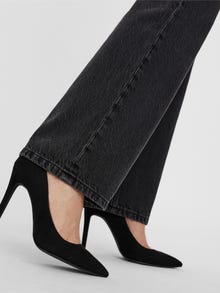 Vero Moda VMKITHY High rise Loose Fit Jeans -Black Denim - 10258291