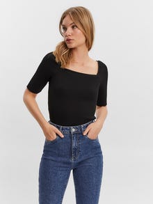 Vero Moda VMMELINA Pullover -Black - 10258309