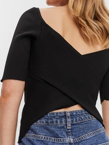 Vero Moda VMMELINA Πουλόβερ -Black - 10258309