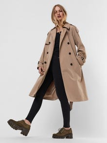 Vero Moda VMRAMONNA Frakke -Silver Mink - 10258334