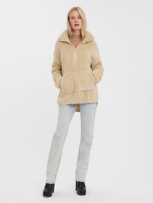 Vero Moda VMFILLY Pullover -Oatmeal - 10258342
