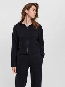 Vero Moda VMFAUNE Stickad kofta -Black - 10258616