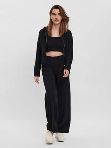 Vero Moda VMFAUNE Stickad kofta -Black - 10258616