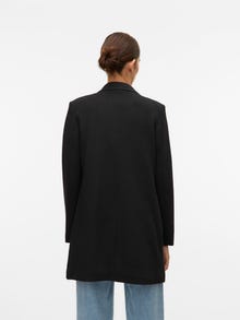 Vero Moda Regular fit lange blazer met 3/4-mouwen, model 'FRIDA' in taupe gemêleerd online kopen | P&C Vero Moda Regular fit lange blazer met 3/4-mouwen, model 'FRIDA' in taupe gemêleerd online kopen | P&C