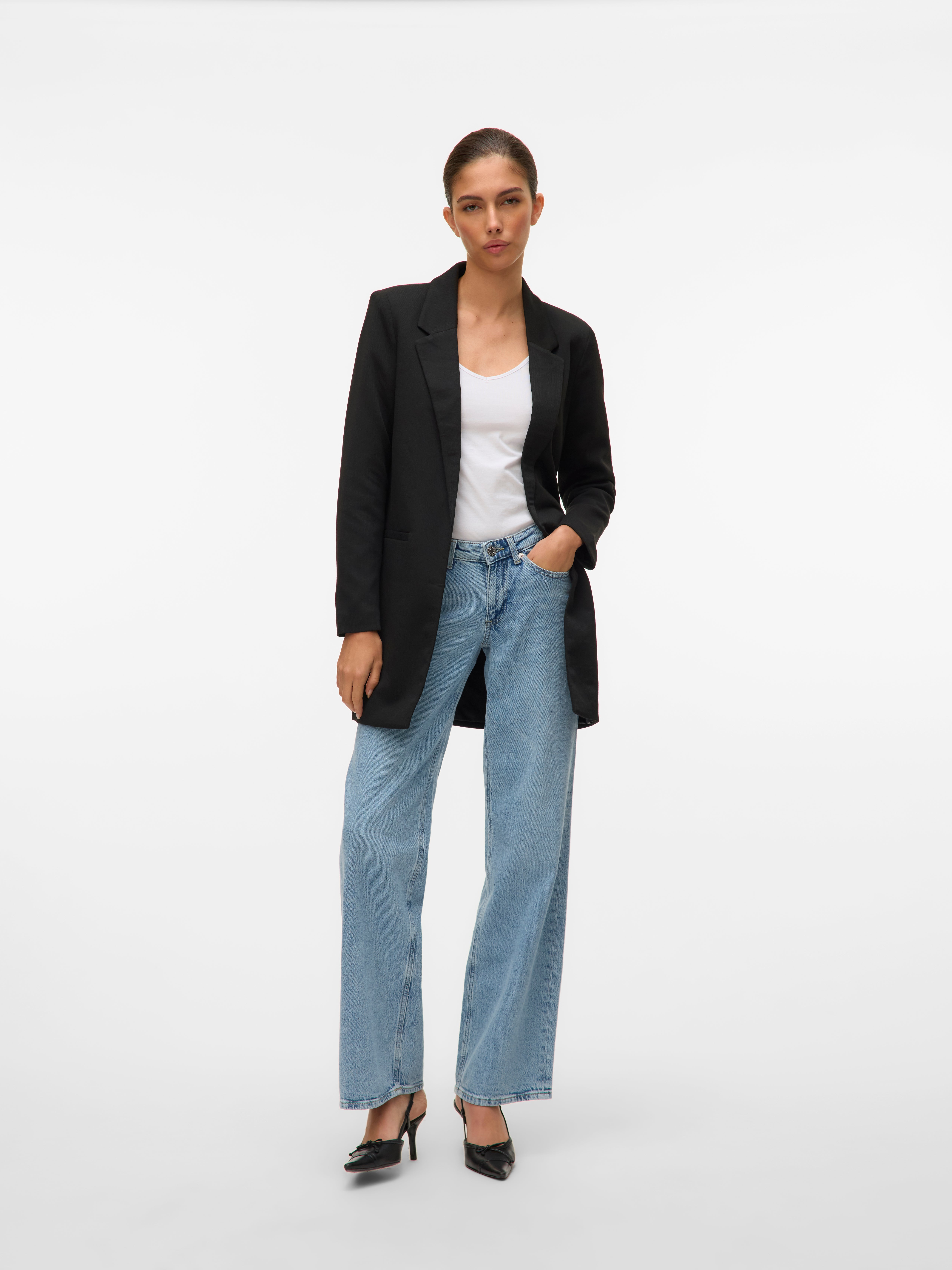 Vero moda black on sale blazer