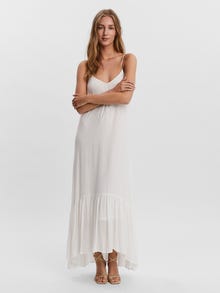 Vero Moda VMLINA Langes Kleid -Snow White - 10258742