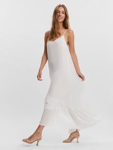 Vero Moda VMLINA Langes Kleid -Snow White - 10258742