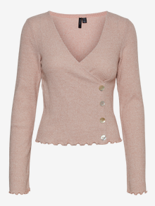 Vero Moda VMTIA Top -Mocha Mousse - 10258961