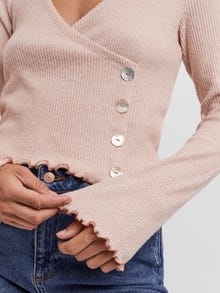 Vero Moda VMTIA Top -Mocha Mousse - 10258961